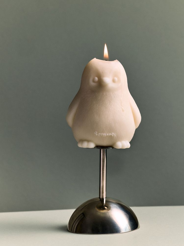 Penguin Trio Candle Set
