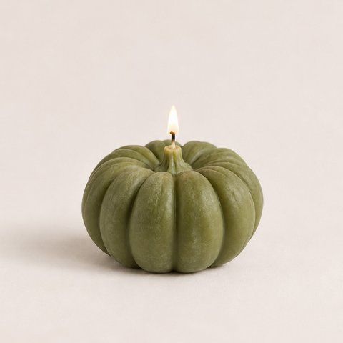 Pumpkin Candle Olive