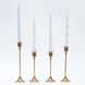 Ice White Dinner Candle Set, 26 cm