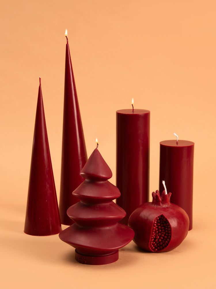 Набор свечей Red Christmas SM-XMAS-026 фото