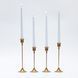 Ice White Straight Dinner Candle Set, 26 cm