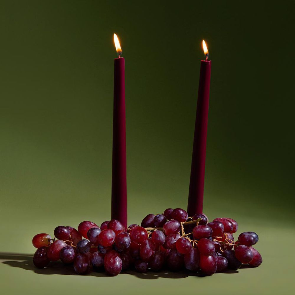 Deep Wine набор столовых свечей, 35 см DIN-DWN-35-2ST фото