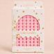 Hearts Rose Cake Candles, Set of 8