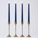 Royal Blue набор прямых столовых свечей, 26 см, 4 шт. DC0000026 фото 1